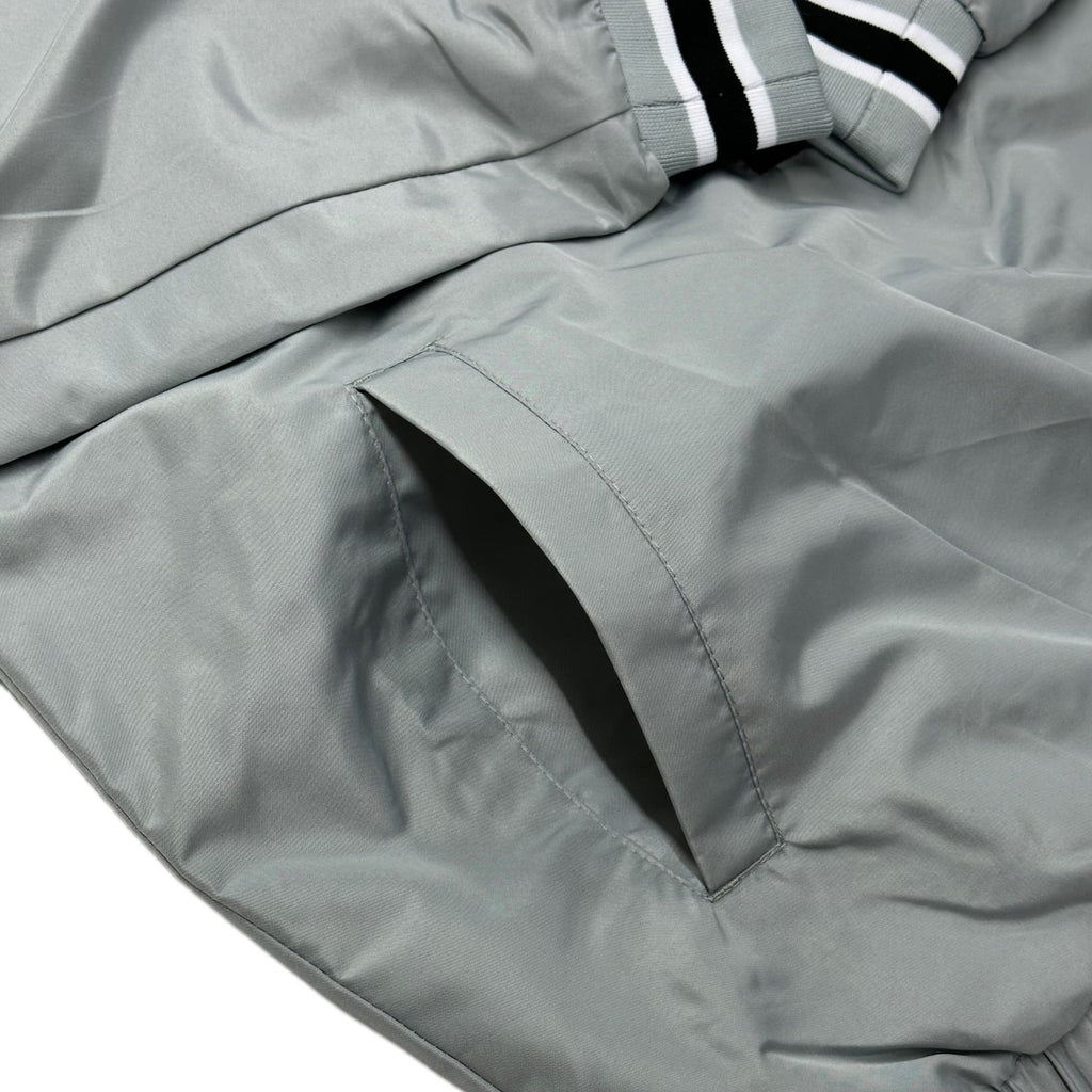 Los Angeles Dodgers Genuine Merchandise MLB Windbreaker Mens Jackets - Light Grey