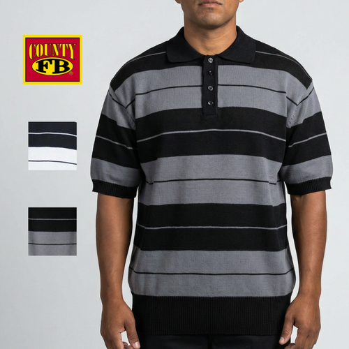 FB County Charlie Brown Shirt - Black/White & Black/Grey