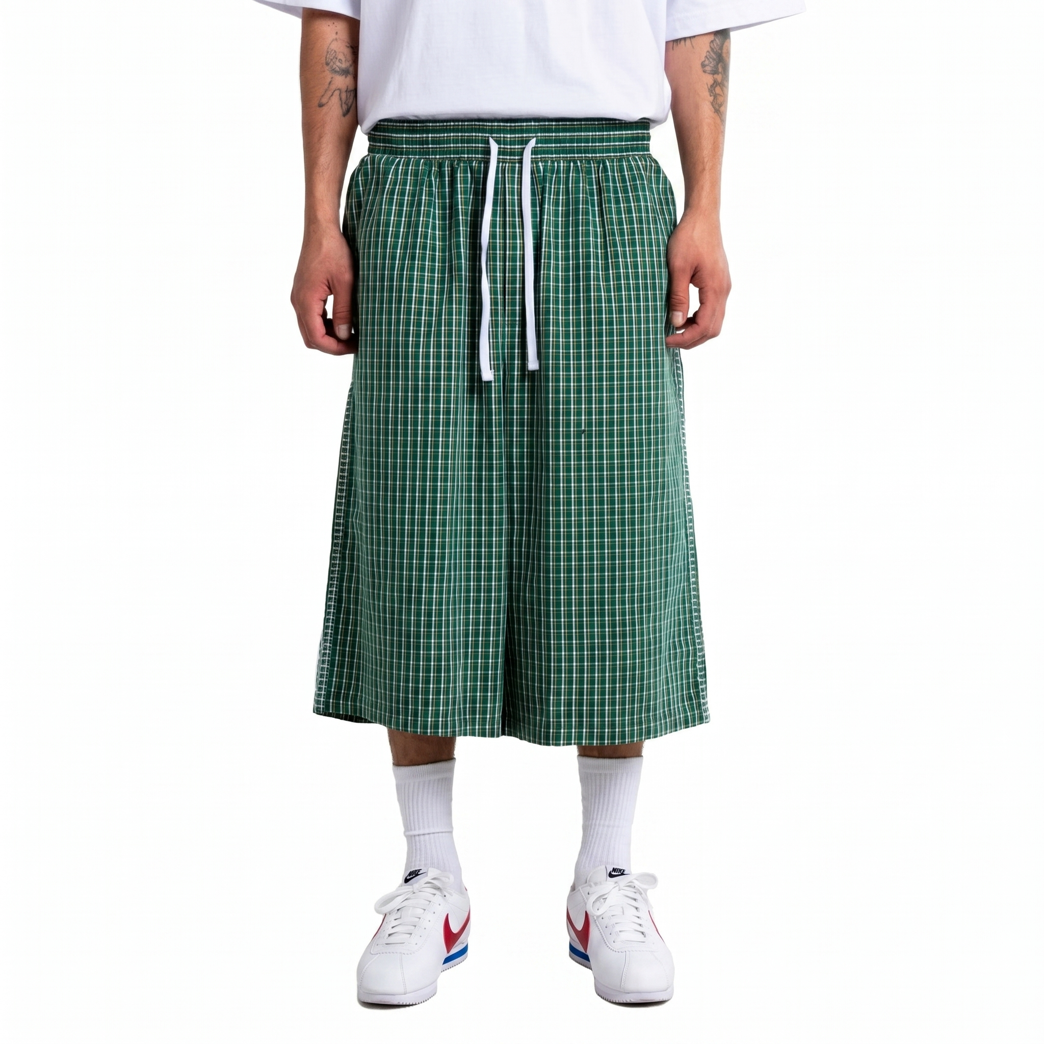 Shaka Wear Baggy Plaid Shorts